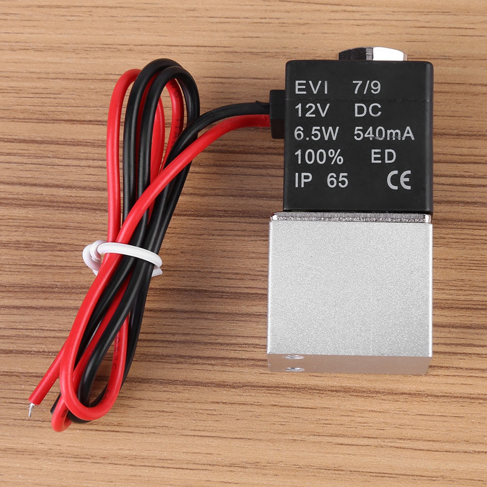 12 V Dc 1/8" 2-wege-magnetventil Aus Aluminium, Normalerweise Geschlossen