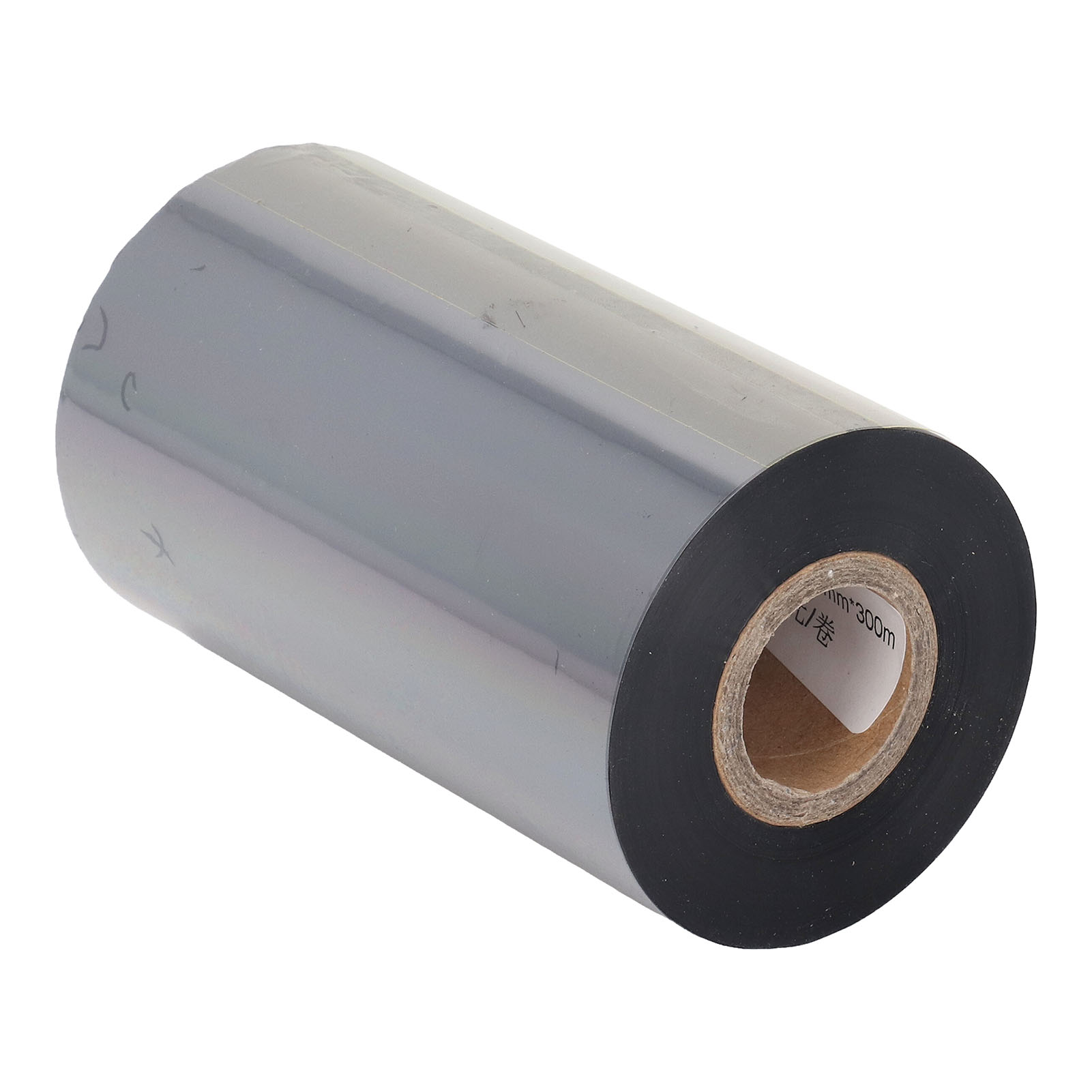 Schwarzes Thermotransferband, Antistatisch, Harzverstärkt, Selbstklebend, Zum Drucken Von Etiketten Und Barcodes