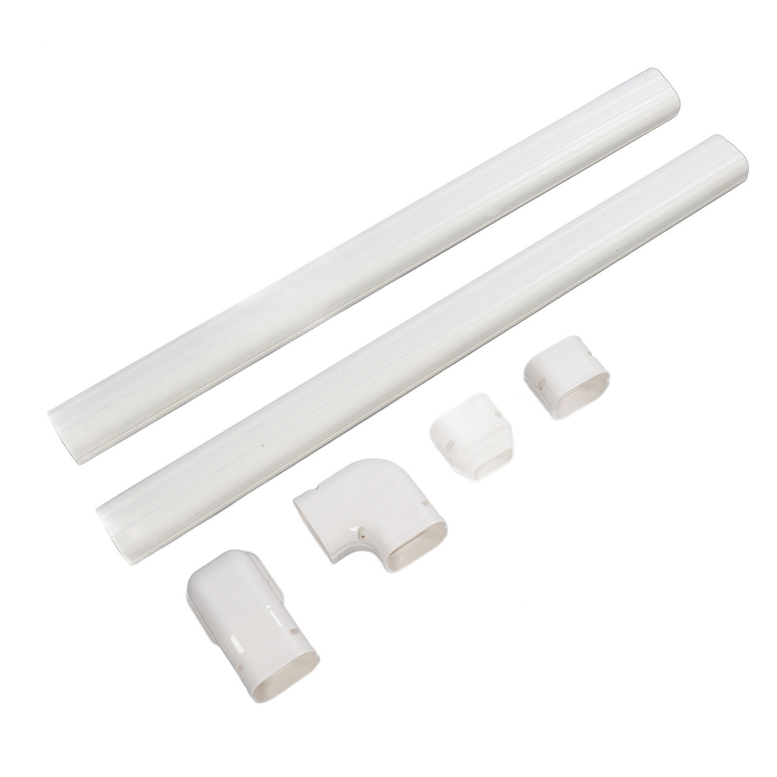 Pvc-rohrset 410 J Bedruckbare Dekorative Schlauchabdeckung Für Mini-split- Und Zentrale Klimaanlagen