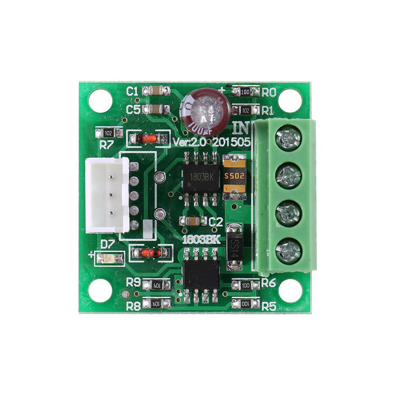 Mini-pwm-motordrehzahlregler-steuermodul Für Niederspannungs-gleichstrom (1,8 V - 15 V, 2 A)