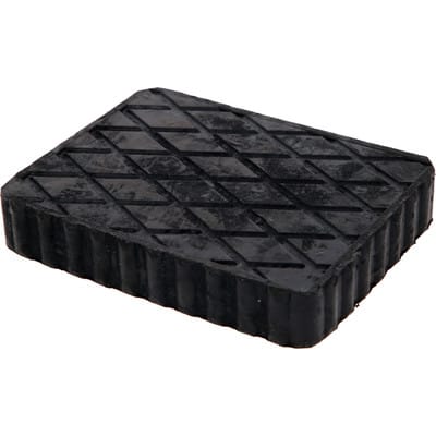 Gummiauflage 02 für Hebebühnen, 160 x 120 x 30 mm