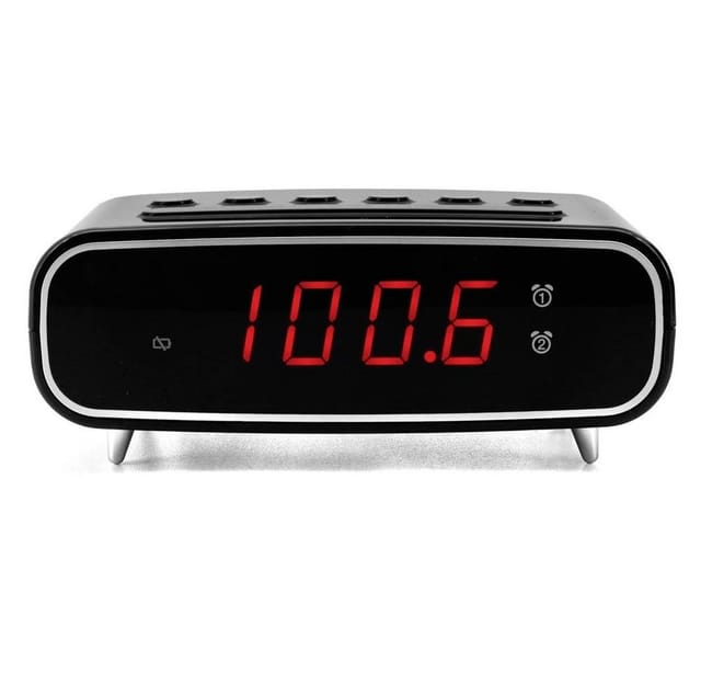Soundmaster - UR111SW Radiowecker ukw ukw Weckfunktion Schwarz