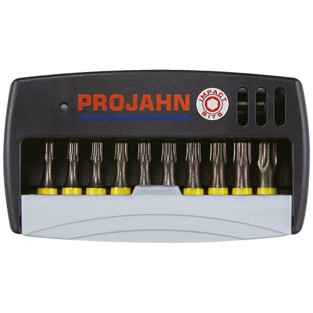 1/4 Bit Box Impact Bits 11-tlg. tx 10 - 2x15 - 2x20 - 2x25 - 27 - 30 - 40 - Projahn