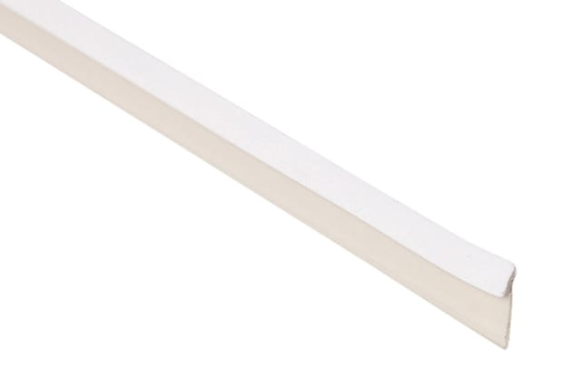 Wandabschlußprofil Universal 420 cm 24 x 1 mm weiß Wandabschlussprofil - Primo