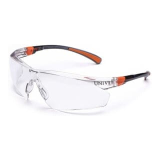 Schutzbrille 506 up en 166, en 170 Bügel schwarz/orange Polycarbonat