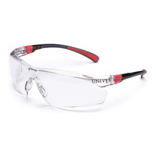 Schutzbrille 506 up en 166, en 170 Bügel schwarz/rot Polycarbonat