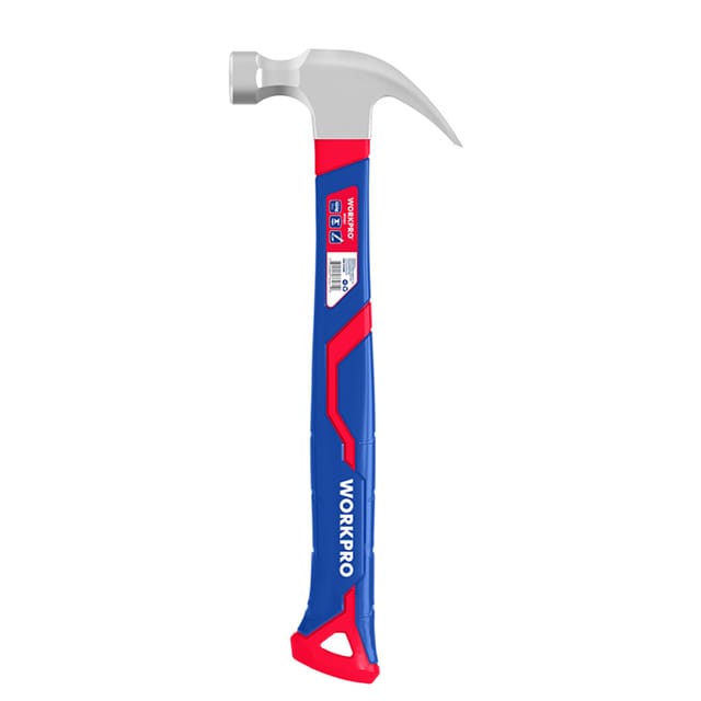 450g Zimmermannshammer mit Fiberglasgriff Workpro
