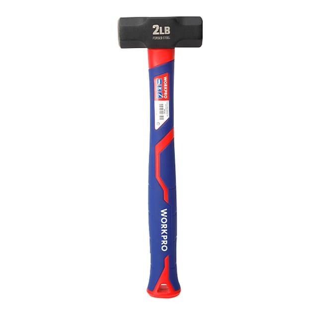 1000g Steinmetzhammer mit Fiberglasgriff Workpro
