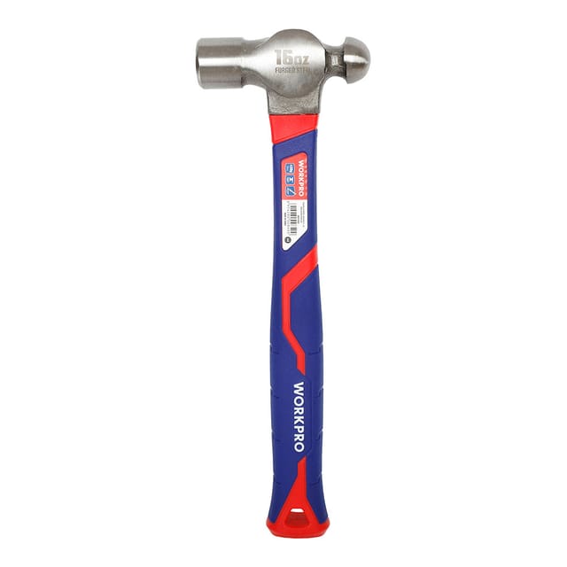 450g Kugelhammer mit Fiberglasgriff Workpro