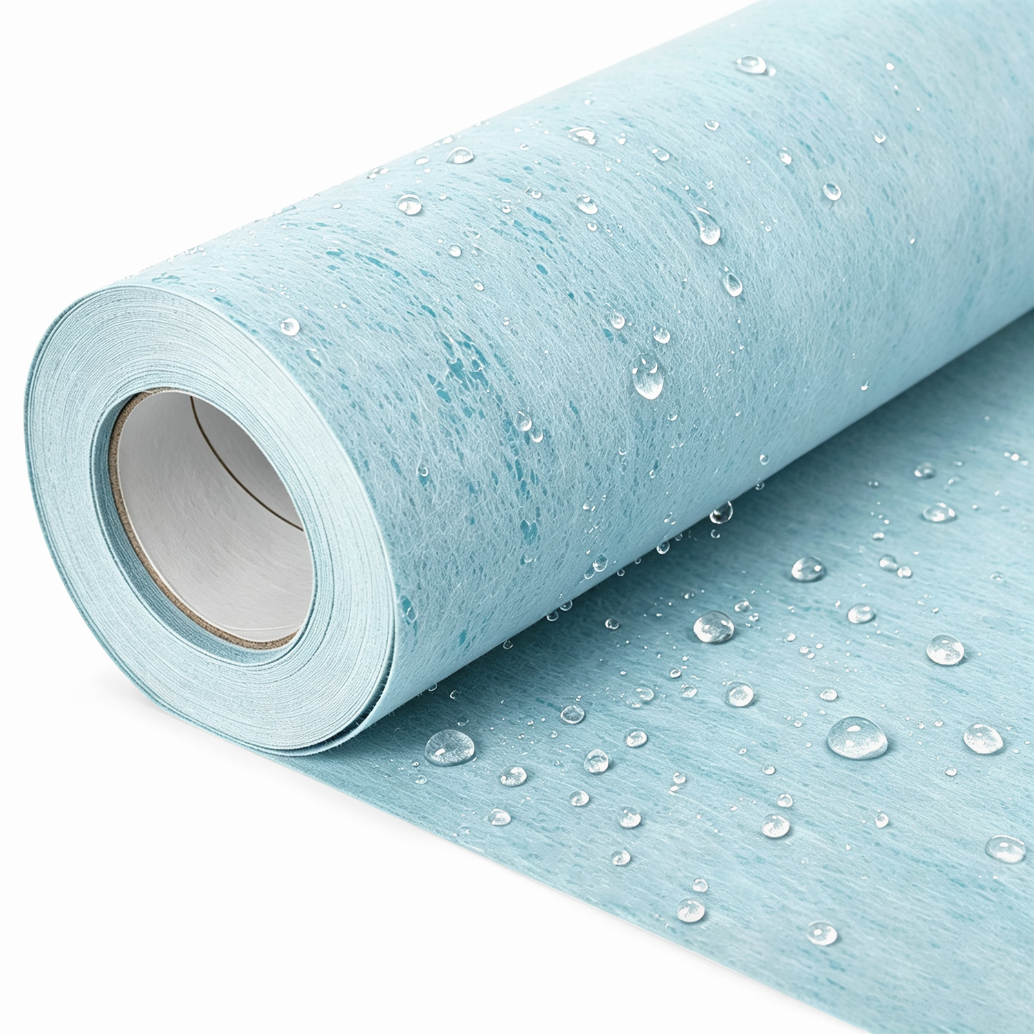 Randaco 1x10m Rolle Abdichtbahn Entkopplungsmatte Dichtbahn Dichtvlies Polyethyl Verbindung Wasserdichter Schutz Dusche Bad Küche