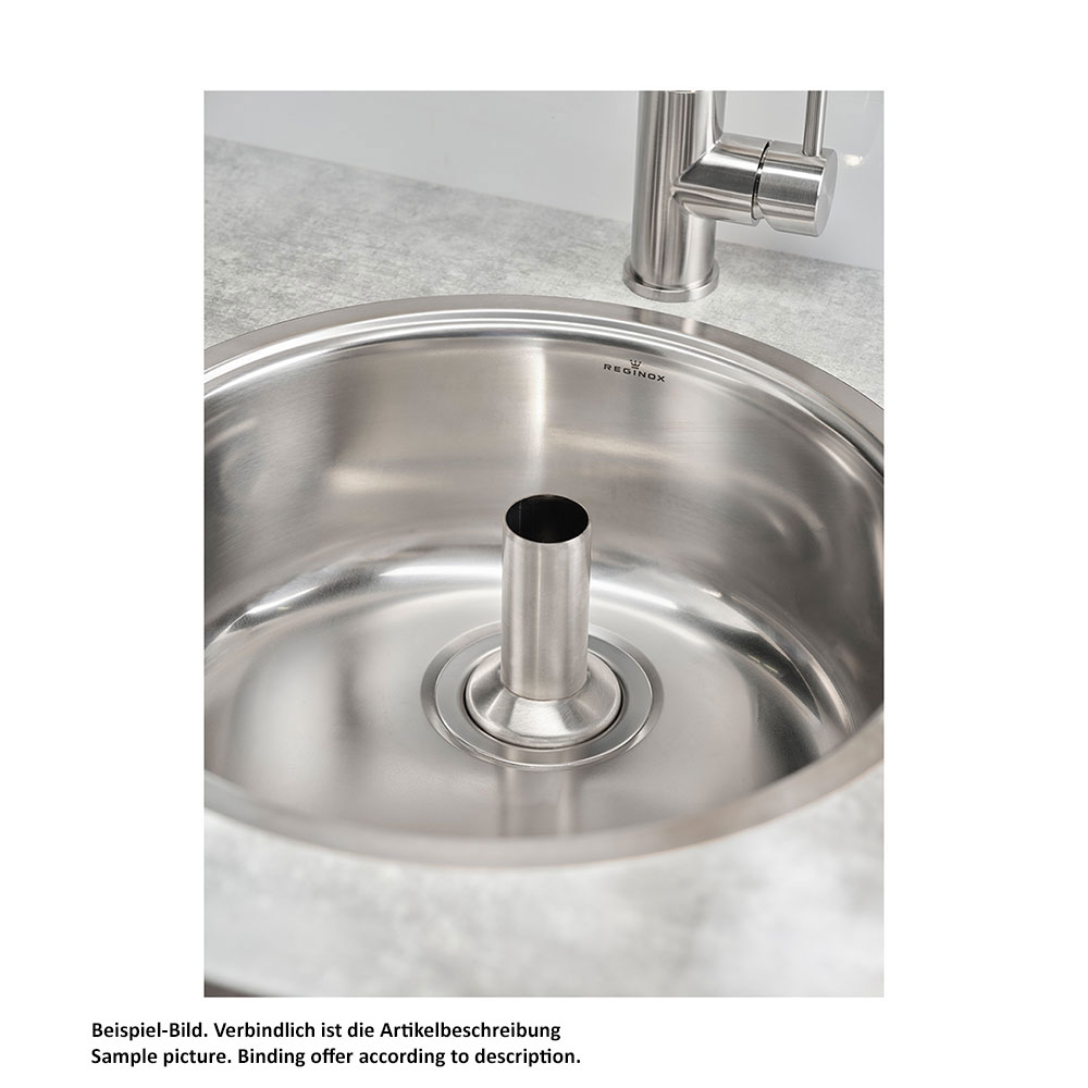 Reginox Standrohrventil Edelstahl 10 Cm Geeignet Für 3,5" Ablauf