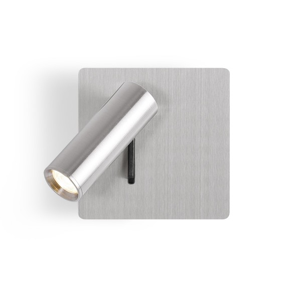 Mig Wandleuchte Nickel Matt 230v Led 3w 30° 3000k
