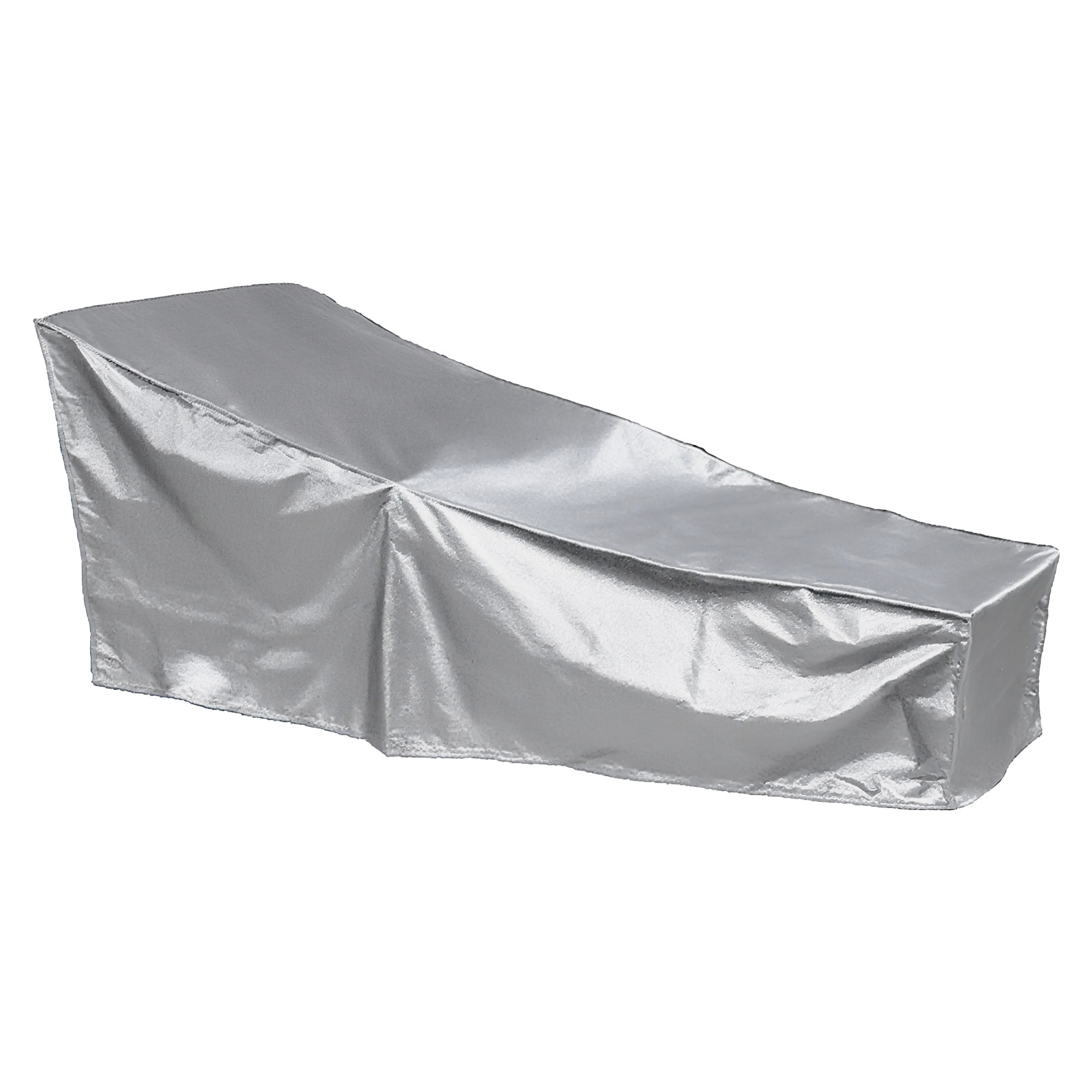 Schutzhülle Für Badewannen- Und Gartenliegen, Uv-beständig, Winddicht, Wasserdicht, 210d Oxford-gewebe, 200 X 70 X 40 X 68 Cm – Silber