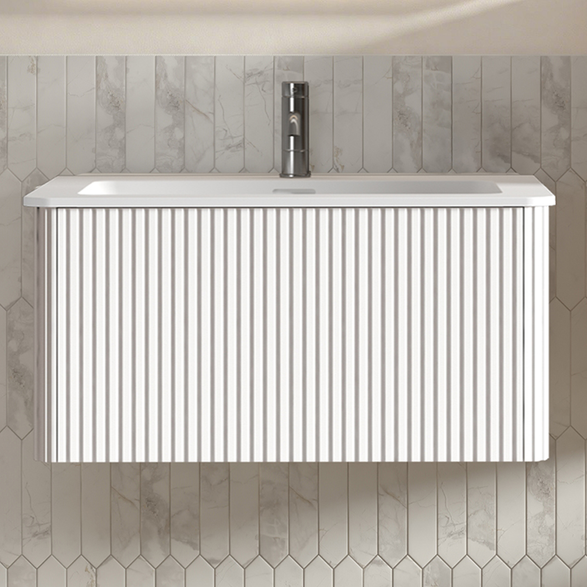 Breit Waschbecken – 31 Kg, Aus Sperrholz, Vielseitige Einsatzmöglichkeiten – 81×46,5×37 Cm – Multifunktionales Design Für Maximale