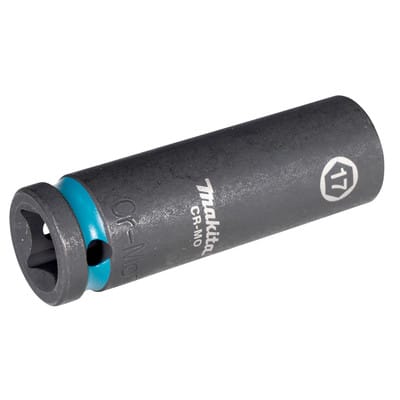 Makita E-16477 Steckschlüssel 1/2" SW17 Impact Black lang