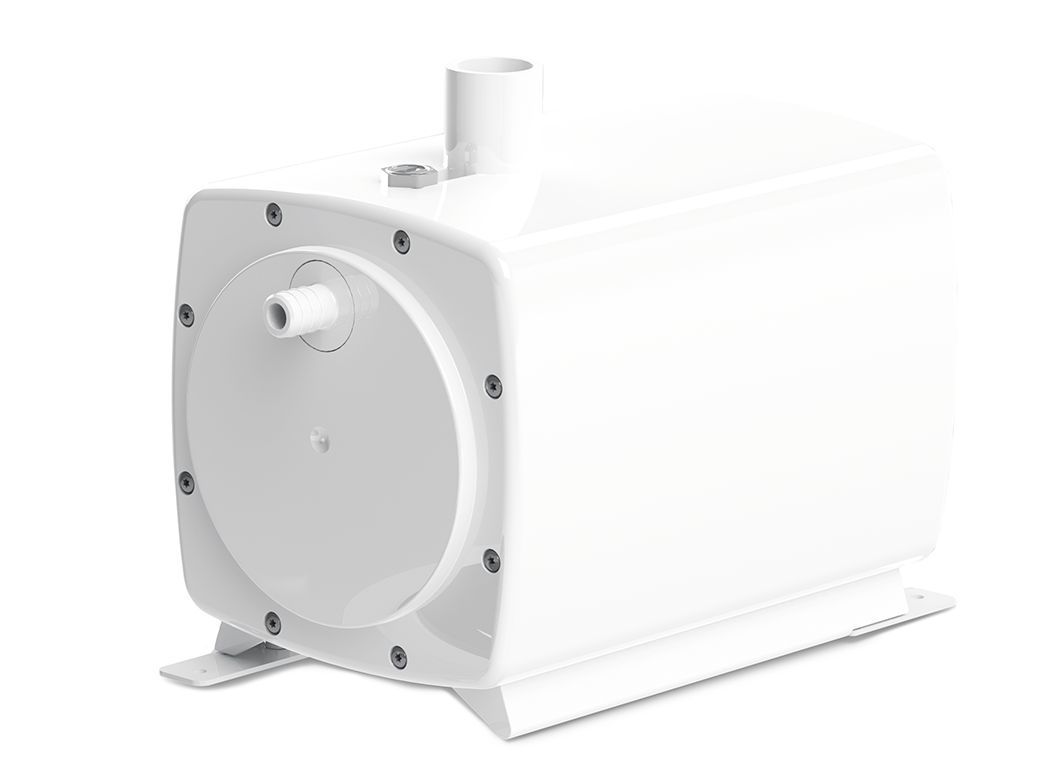 Sfa – Sanifloor+ 4 – Pumpstation & Ablauf – Kleinhebeanlage Wedi® Duschelemente – Italienische Dusche – Kabellos – Hoher Durchfluss – Pumpe 29,5 X 17,8 X 29,8 Cm – Ablauf Ø12,8 X 19,6 X 6 Cm – 400 W