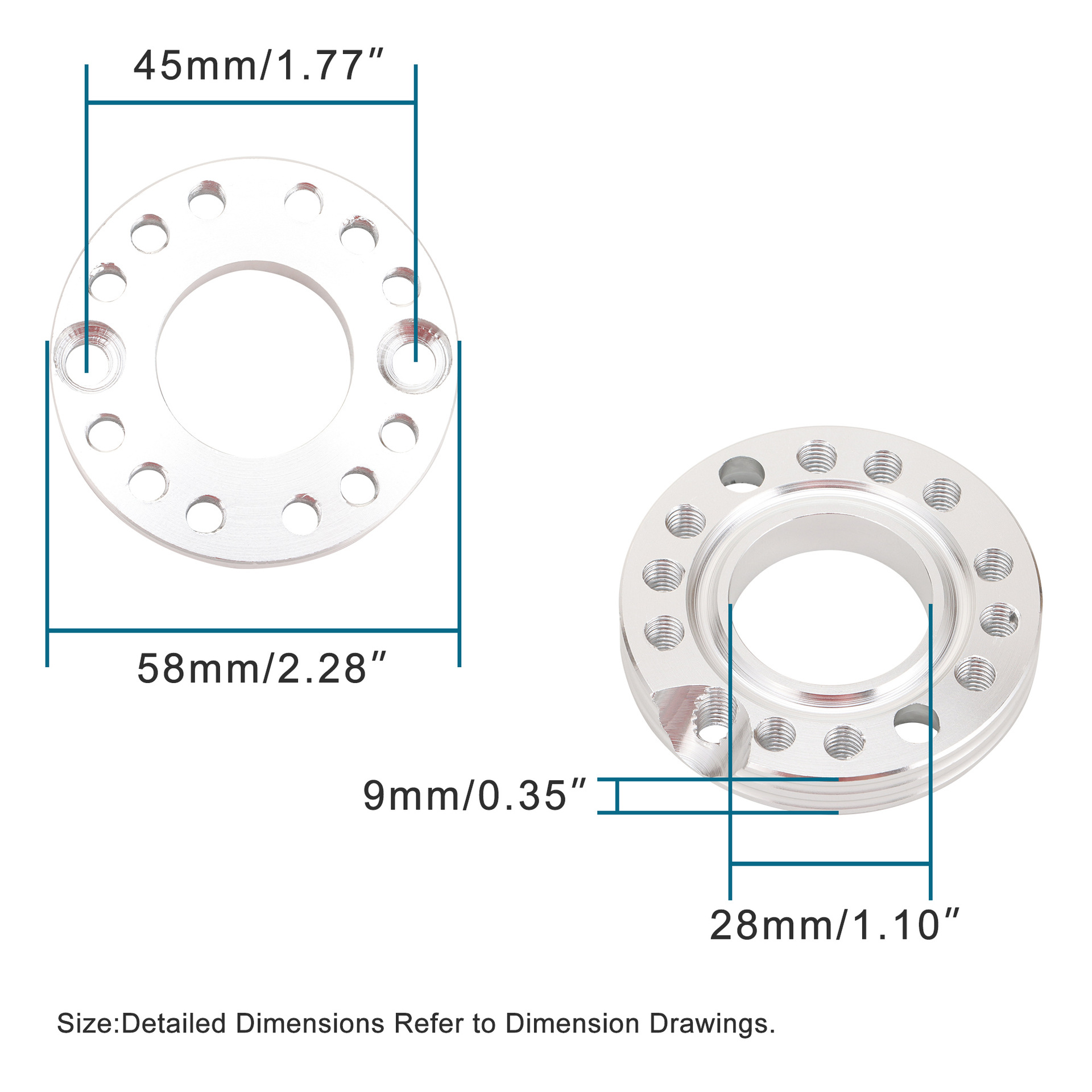 28-mm-vergaser-dichtung, Silberweiße Adapter-ansaugkrümmer-drehplatte, Motorradzubehör