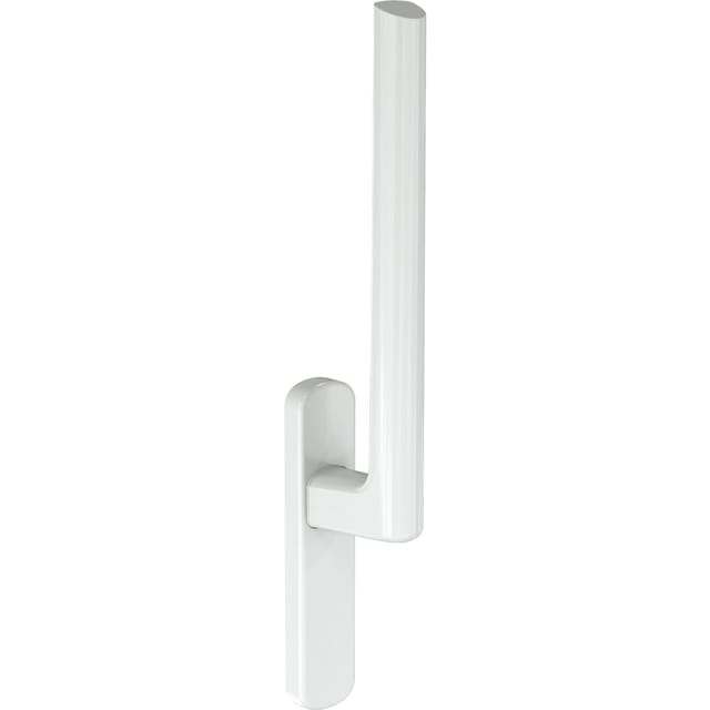 Maco - hs Hebeschiebetürgriff - Balkontürgriff innen mit Nocken und VK-10mm, Aluminium weiß beschichtet