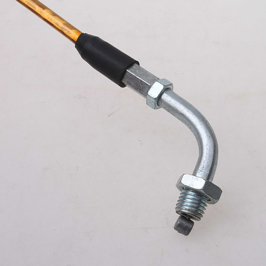 Goofit Atv/motorrad Laser Gaszug-winkelstück: Gesamtlänge 870 Mm, Hub 100 Mm