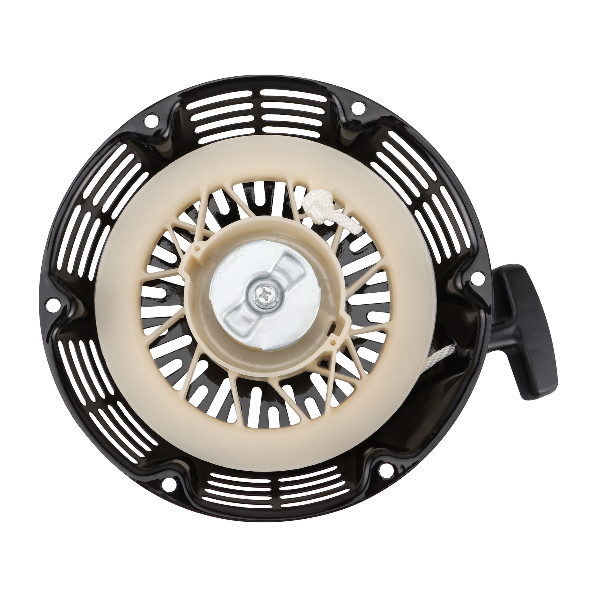 Goofit Aluminium-seilzugstarter Für Motorräder, Passend Für Honda 188f Gx390 (schwarz).