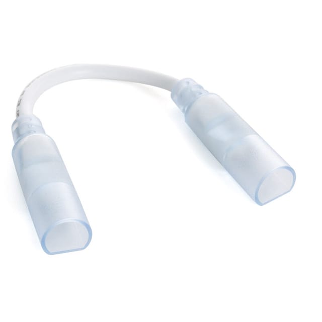 Efectoled - Verbinder Doppelt LED-Streifen Neon Dimmbar 220V Rund SFLEX14 mit Kabel Ø14 mm