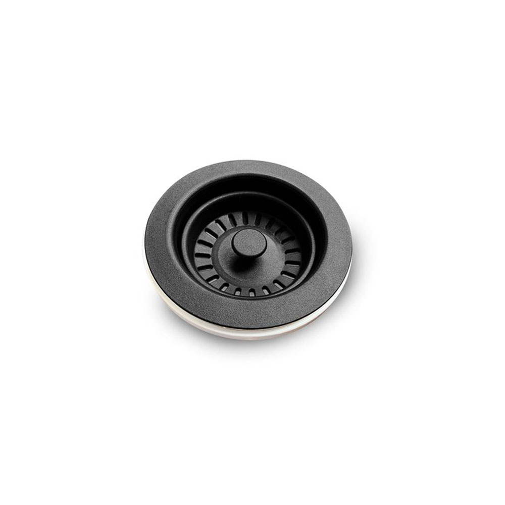 Systemceram Siebkorbventil Kunststoff Nylon Black Mit Handbetätigung Ø 115 Mm