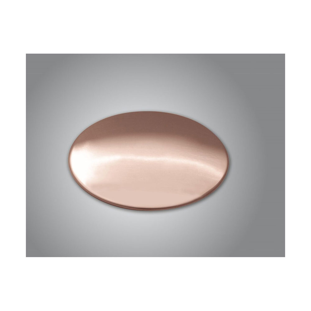 Systemceram Sink Cover Kleiner Ablauf Kupfer
