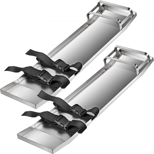 Mophorn - Betonkniebretter 30'' x 8'', Gleitstücke aus Edelstahl, für Zement- und Betonoberfläche