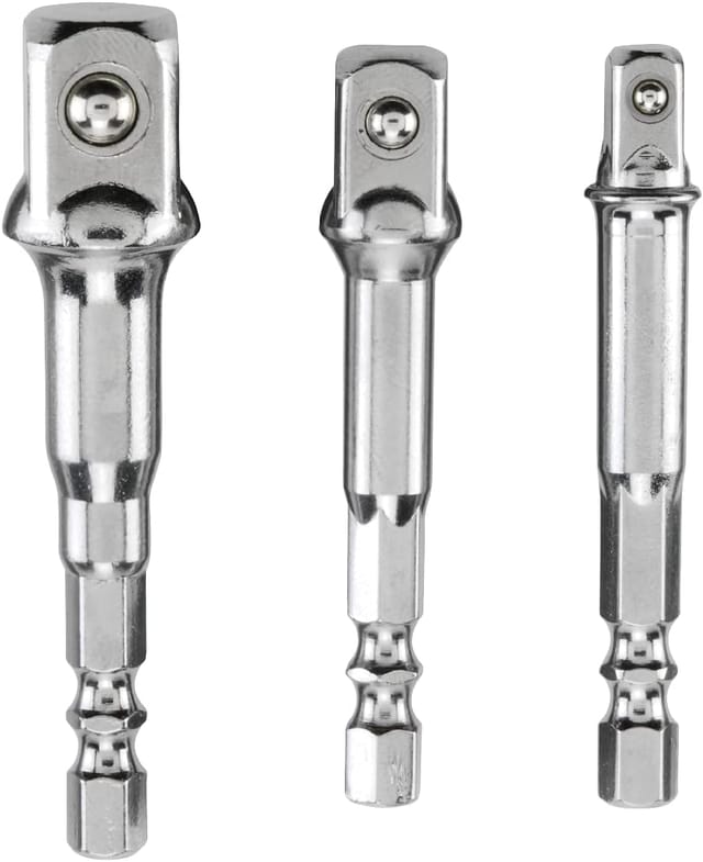 3 Stecknusshalter-adapter – Bithalter-schraubendreher Oder Bohrschrauber – 1/4, 1/2 Oder 3/8 Stecknuss