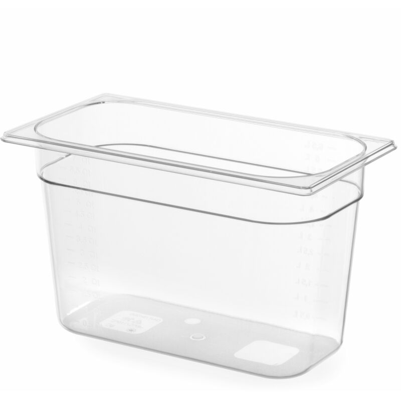 Gastronorm-Behälter 1/3, Profi Line, gn 1/3, 4L, Transparent, 325x176x(H)100mm - Hendi