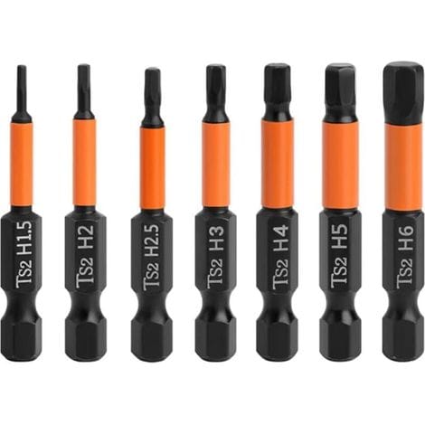Torx-magnet-schraubendreher-bit, Leistungsstarker Magnetischer Schraubendreher-bit, Langer Schraubendreher-bit, 50 Mm, Torx-schraubendreher-box, Schraubendreher-bits Für Bohrschrauber (h1,5–h6)
