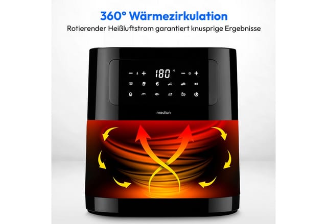 Medion - life E40 xl (md 11740) life E40 xl (md 11740), Heißluftfritteuse Heißluftfritteuse