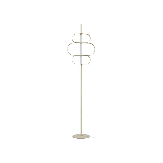 Stehlampe 'Audrina' aus Metall dimmbar für Wohnzimmer & Esszimmer von Lucande