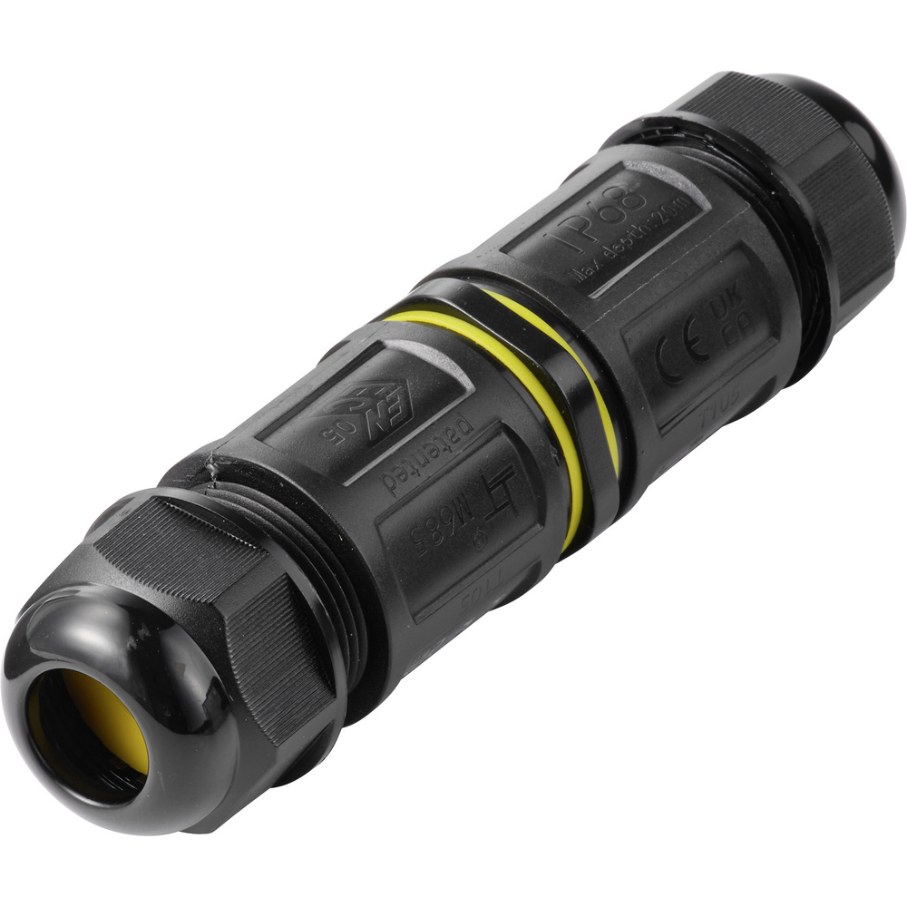 Tru Components Kabelverbinder Ip68 Wasserdicht, Push-in 5polig, 0,5 - 4,0 Mm² Tc-14745244 Schwarz T