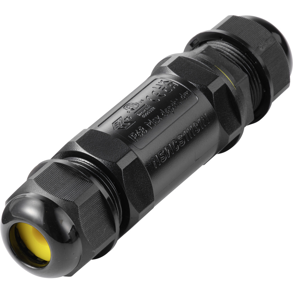 Tru Components Kabelverbinder Ip68 Wasserdicht, Schraubkontakt 5polig, 0,5 - 4,0 Mm² Tc-14745248 Sc