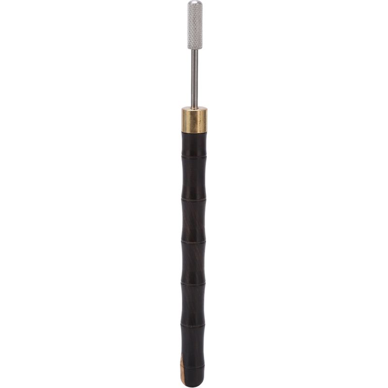 Lederfarbstift, Glänzend, Rollbare Bambusform, Sandelholzgriff, Kantenwerkzeug Für Diy-lederarbeiten.