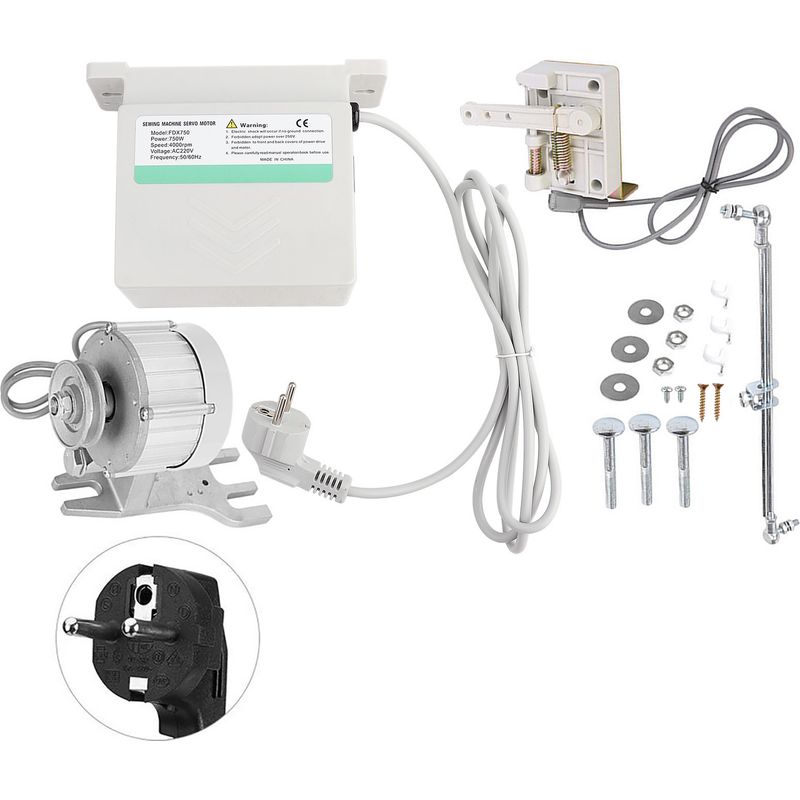750w Bürstenloser, Leiser Servomotor (7 Nm) Für Professionelle Nähmaschinen