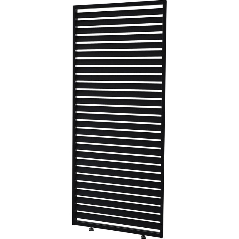[gebraucht] B-ware Sichtschutzpaneel Pergola Carinda Aluminium Anthrazit 223x93cm Individuell