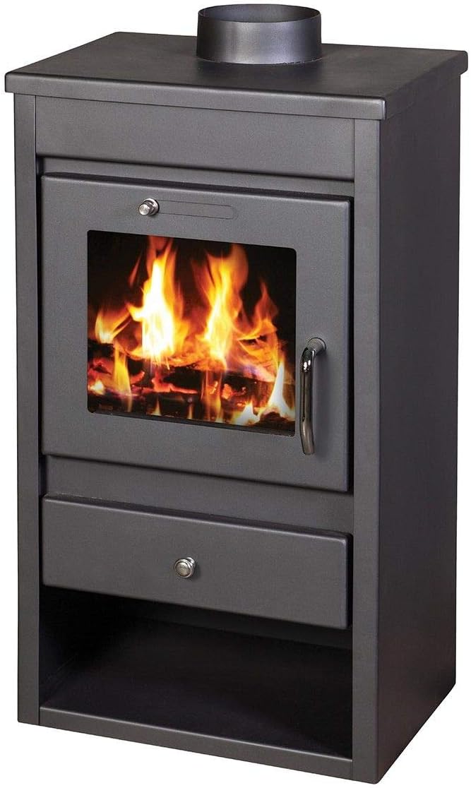 Victoria 05 Holzbeheizter Ofen Feste Brennstoffe Blockheizkraftwerk Deluxe L 9 Kw Eco Design[energieklasse A+].