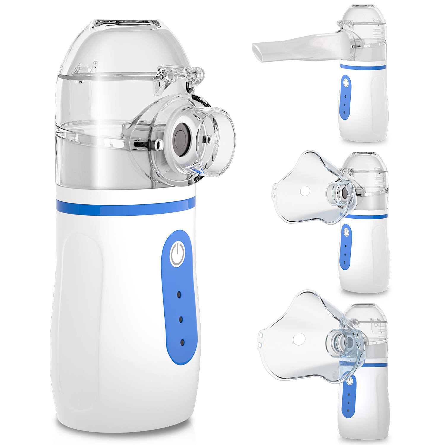 Wolketon Tragbarer Leiser Inhalator Vernebler Mit Selbstreinigung Für Kinder & Erwachsene