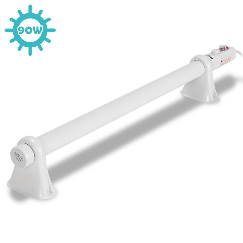 Wolketon 2er Set Gewächshausheizung Je 90 W, Rohrheizung 700 Mm