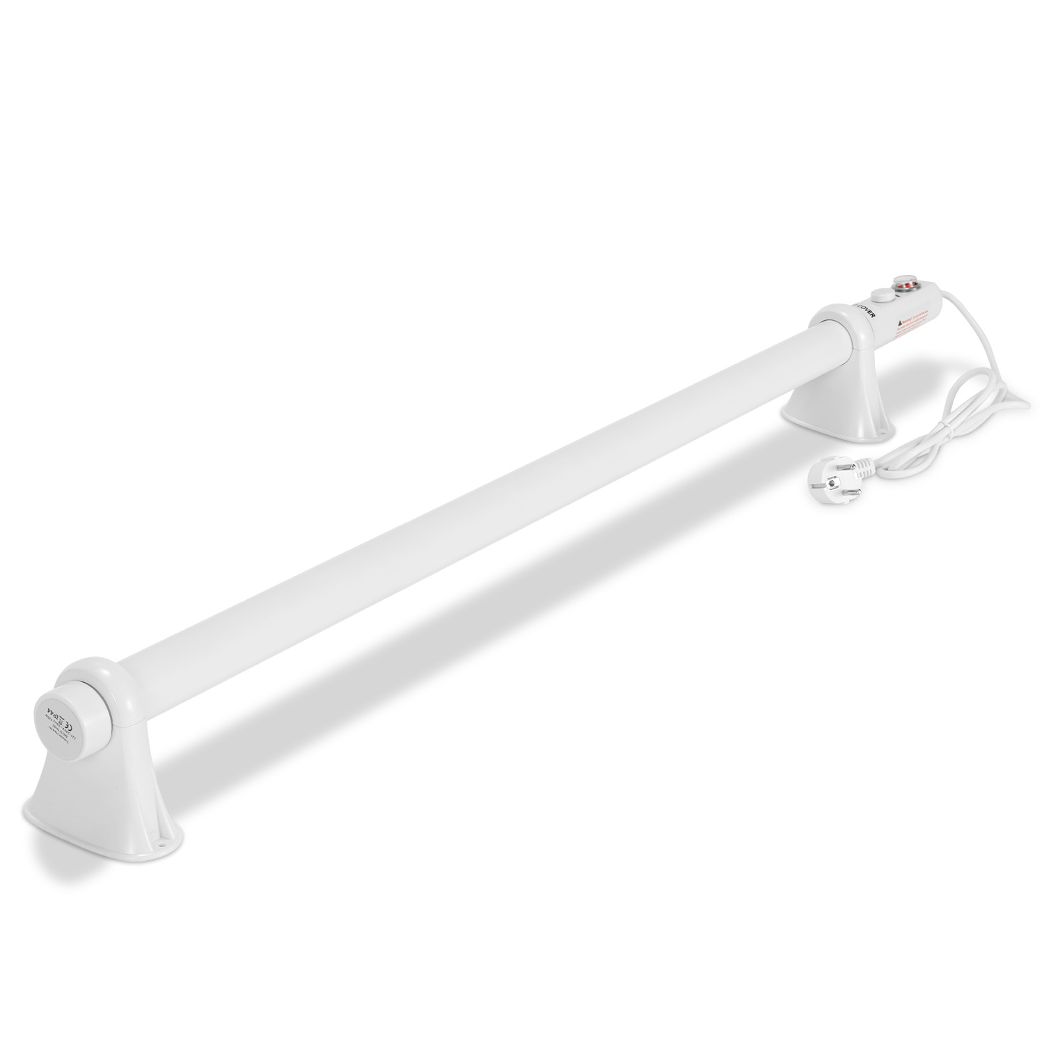 Wolketon Gewächshausheizung 135w, Regelbar 0–90 °c, Mit 3000w Digital-thermostat, 1000 Mm