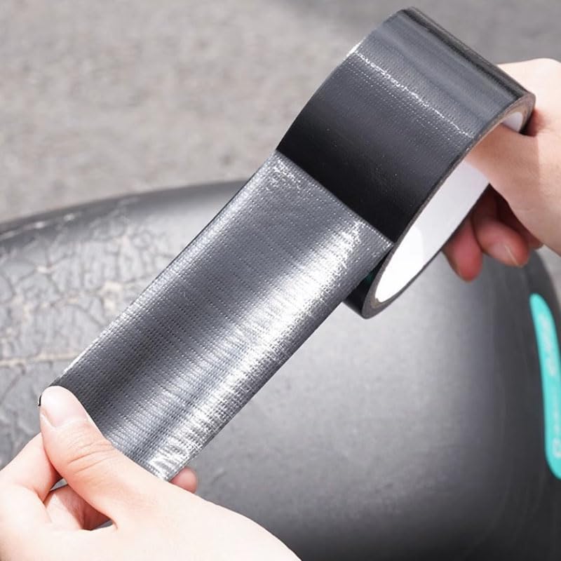 Schwarzes Lederreparaturband – Hochviskoses, Flexibles Klebeband Für Sofa, Auto Und Tasche (10 Cm X 5 M)