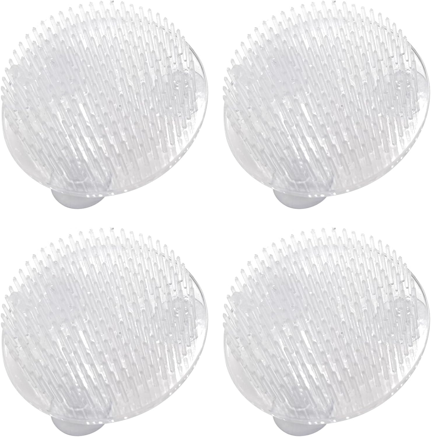 Steckigel 4er-set Runde, Transparente Ikebana-blumenhalter In Froschform Mit 3 Saugnäpfen – Perfekt Für Zuhause Und Küche