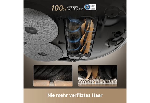 X50 Ultra Complete Weiß Staubsauger Roboter mit Absaugstation, Saugroboter mit Wischfunktion - Dreame