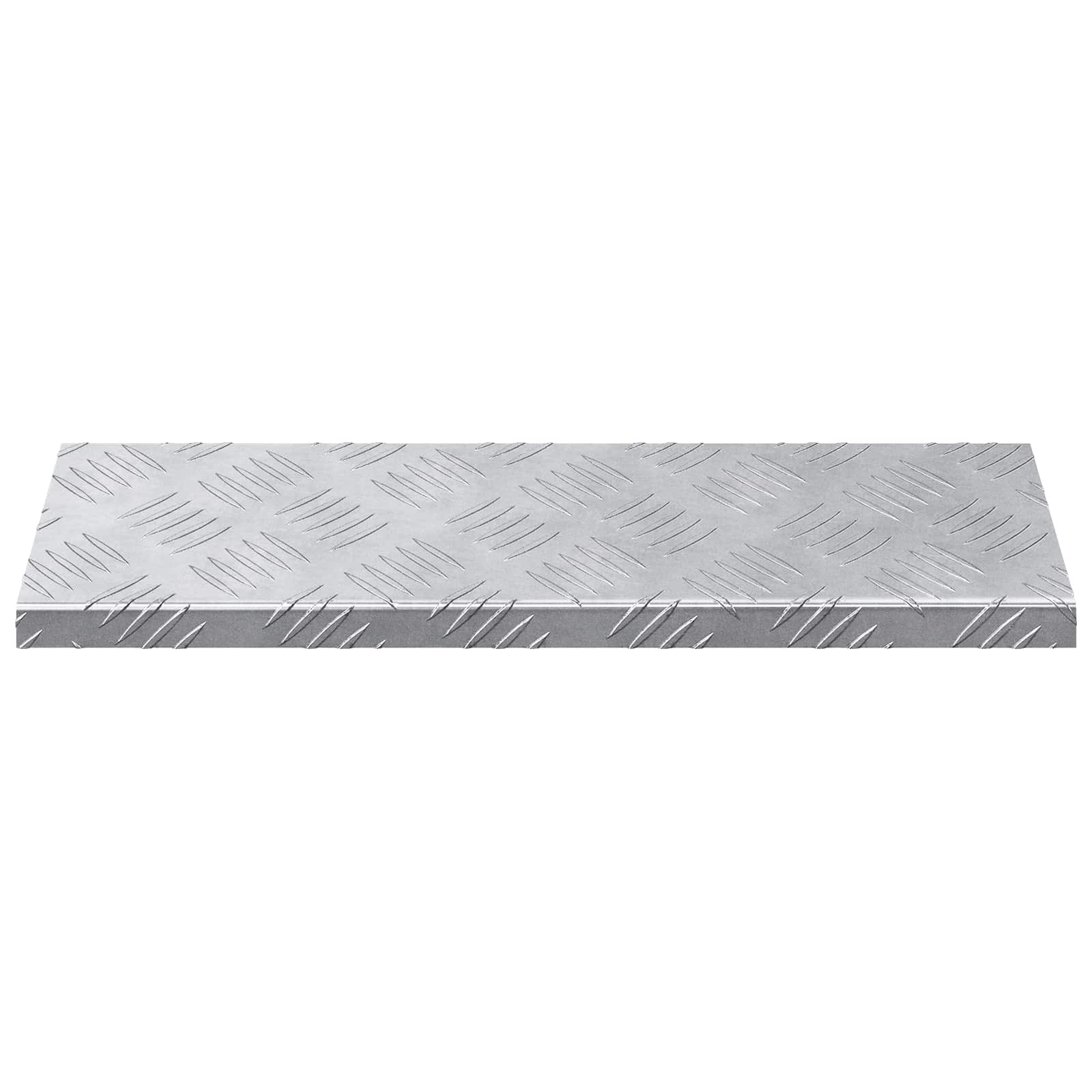 Maison Exclusive - Stufenmatten 5 Stk. 60 X 18 X 2,5 Cm Silber Al