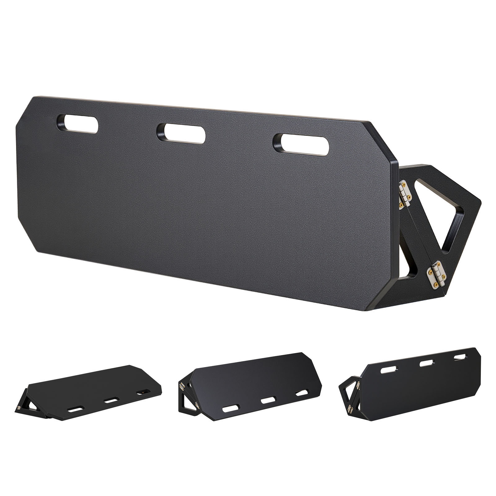 Mophorn Fußball Rebound Board 100 X 30 Cm, Tragbare Prellwand Mit 3 Einstellbaren Winkeln Und Bodenankern, Robuste Hdpe-konstruktion, Trainingshilfe Für Pass- Und Reaktionsübungen