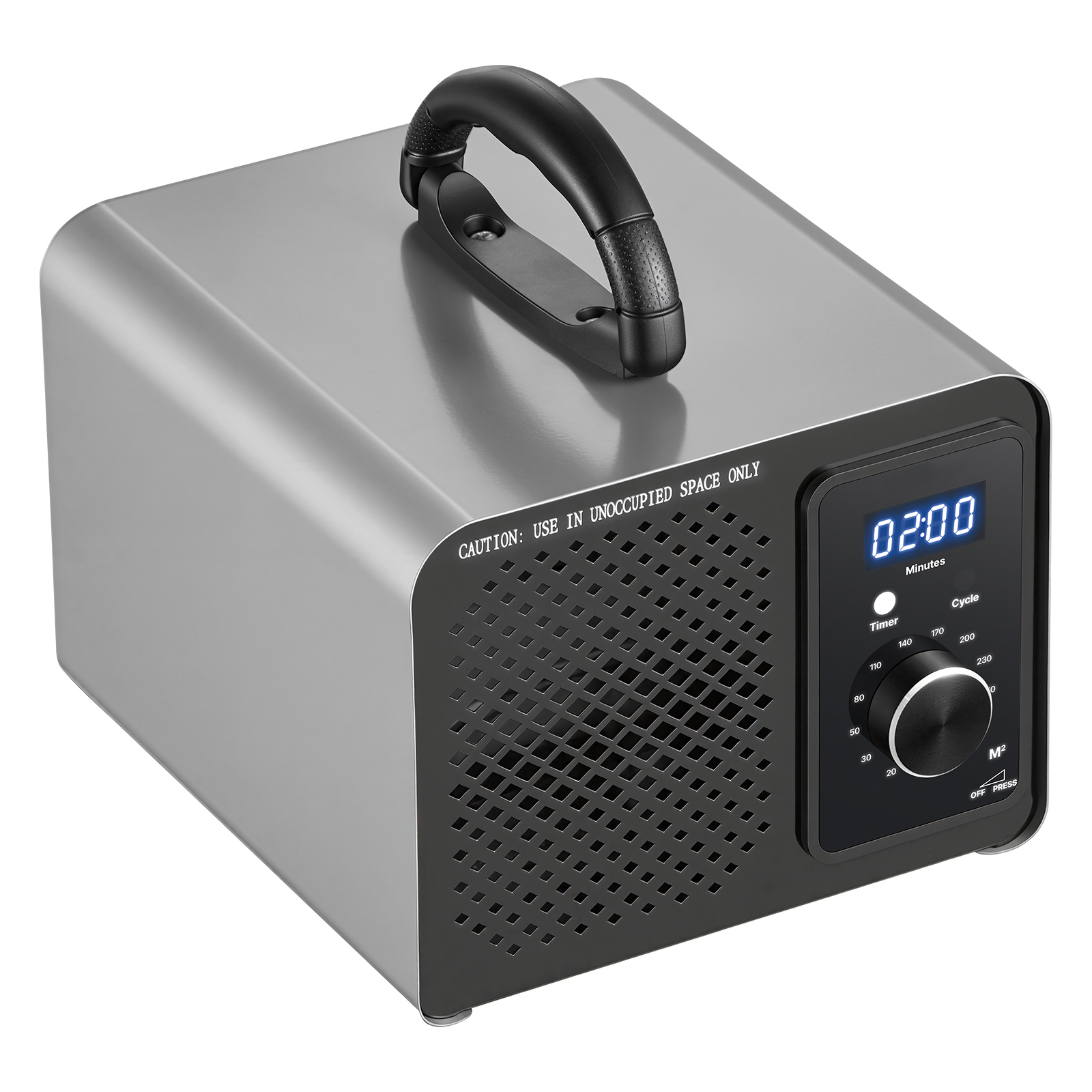 Mophorn Ozongenerator 36000 Mg/h, Industrielles Gerät Mit 15-sekunden-startverzögerung, 120-minuten-timer & Drehknopf, Luftreiniger Für Bis Zu 300㎡, Entfernt Gerüche In Autos, Hotels Und Wohnungen