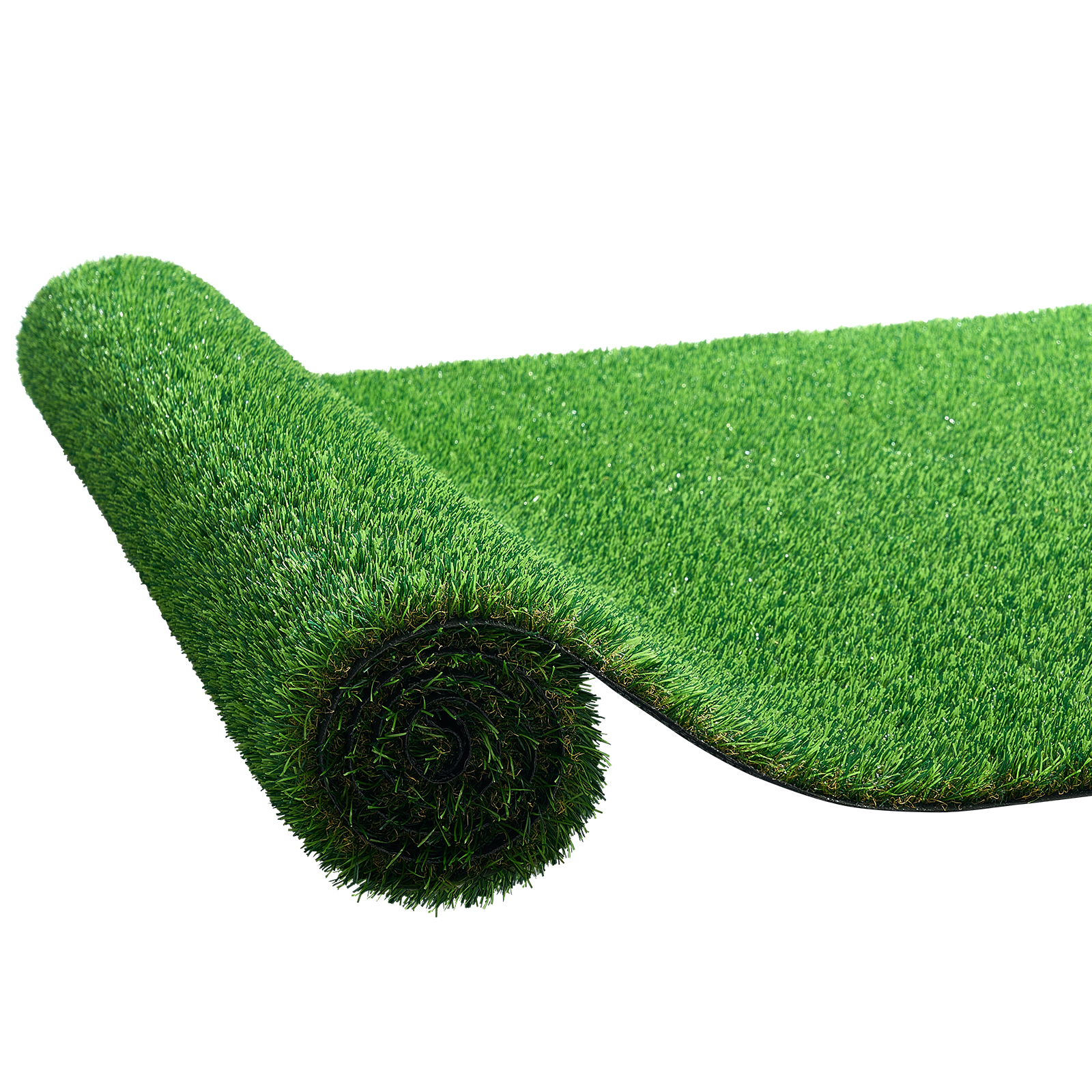 Mophorn Kunstrasen 457,2 X 213,36 Cm, Rasenteppich Mit 3,5 Cm Florhöhe, Matte Mit Drainagelöchern, Zuschneidbarer Teppich Für Balkon, Terrasse, Garten Und Innenbereich