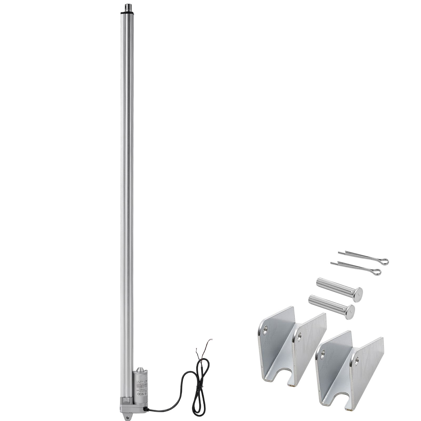 Mophorn 12-v-linearantrieb, 1016 Mm Ip65 Wasserdichter Linearmotor, 3000 N Linear Aktuator, 5 Mm/s Lineartechnik-aktuatoren Mit Montagehalterungen Für Solartracker, Industriemaschinen Und Türöffner